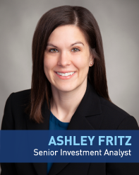 Headshot: Ashley Fritz, Senior Investment Analyst